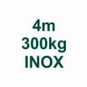 Zestawy dla bram do 4m/300kg INOX